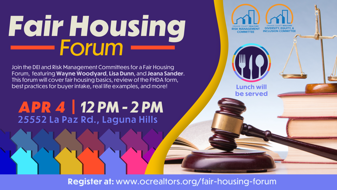Join us for Fair Housing Forum on April 4